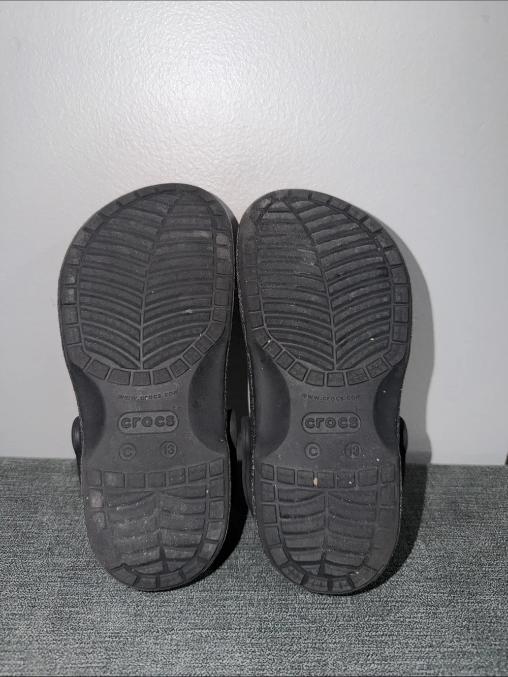 CROCS Kids Glitter Clogs - Silver Multicolor Sparkle